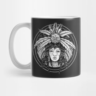 Native American Girl Mug